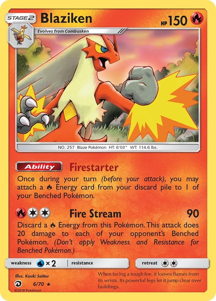 Image for Blaziken (6/70) (DRM) - Pokemon