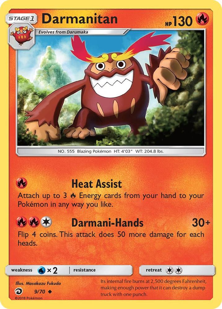 Image for Darmanitan (9/70) (DRM) - Pokemon