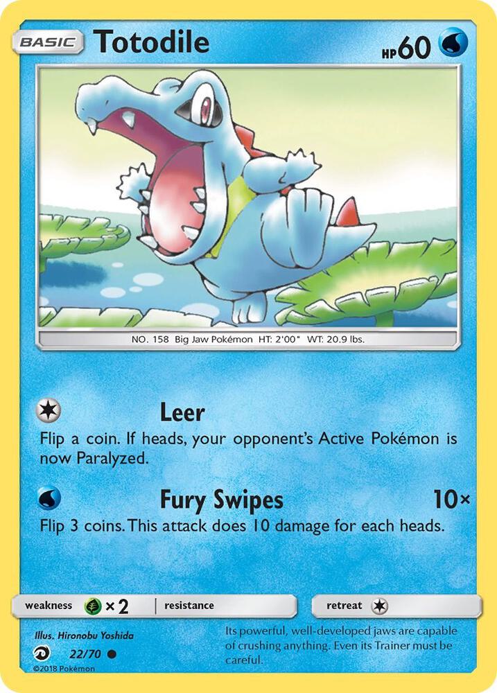 Image for Totodile (22/70) (DRM) - Pokemon