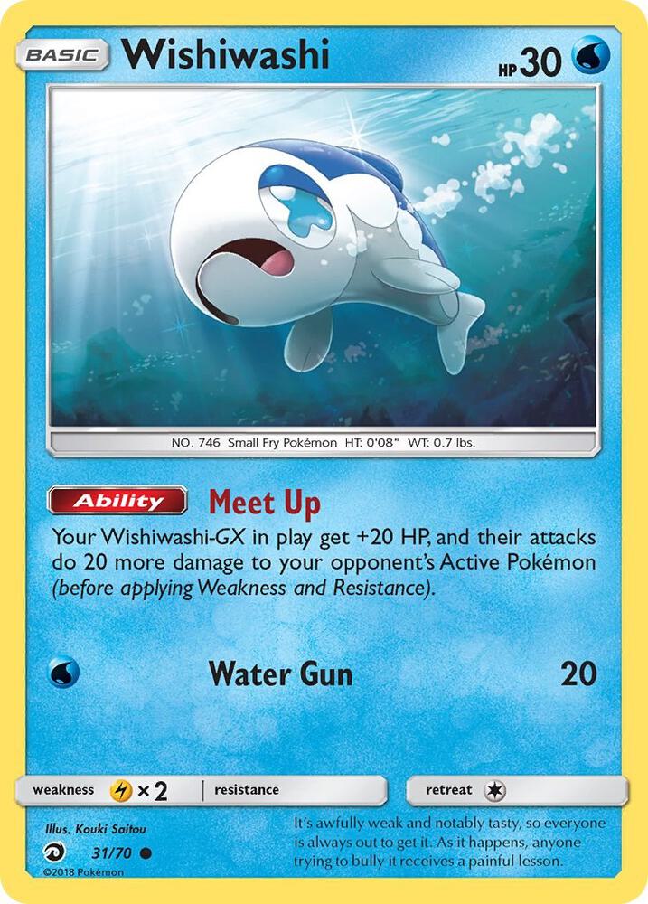 Image for Wishiwashi (31/70) (DRM) - Pokemon