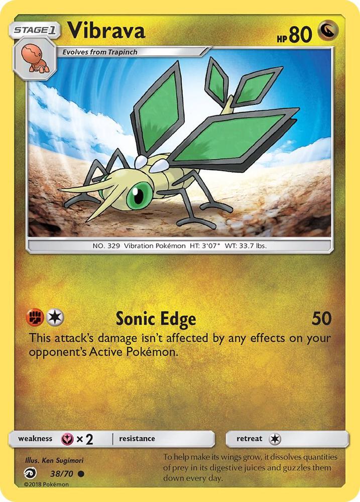 Image for Vibrava (38/70) (DRM) - Pokemon