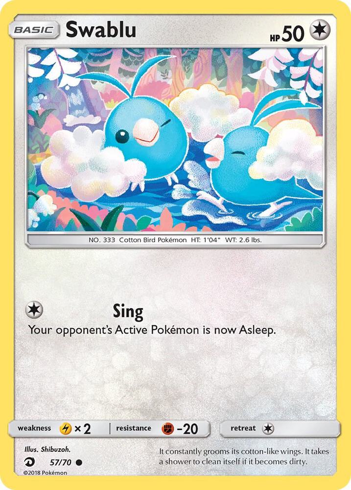 Image for Swablu (57) (57/70) (DRM) - Pokemon