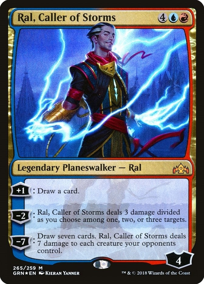 Image for Ral, Caller of Storms (265) (GRN) - Magic: The Gathering