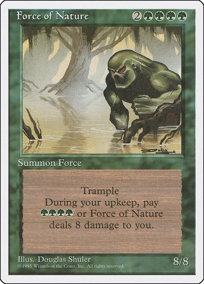 Image for Force of Nature - Magic: The Gathering