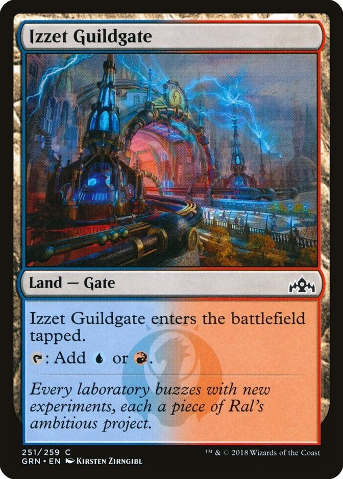 Image for Izzet Guildgate (251) (251) (GRN) - Magic: The Gathering