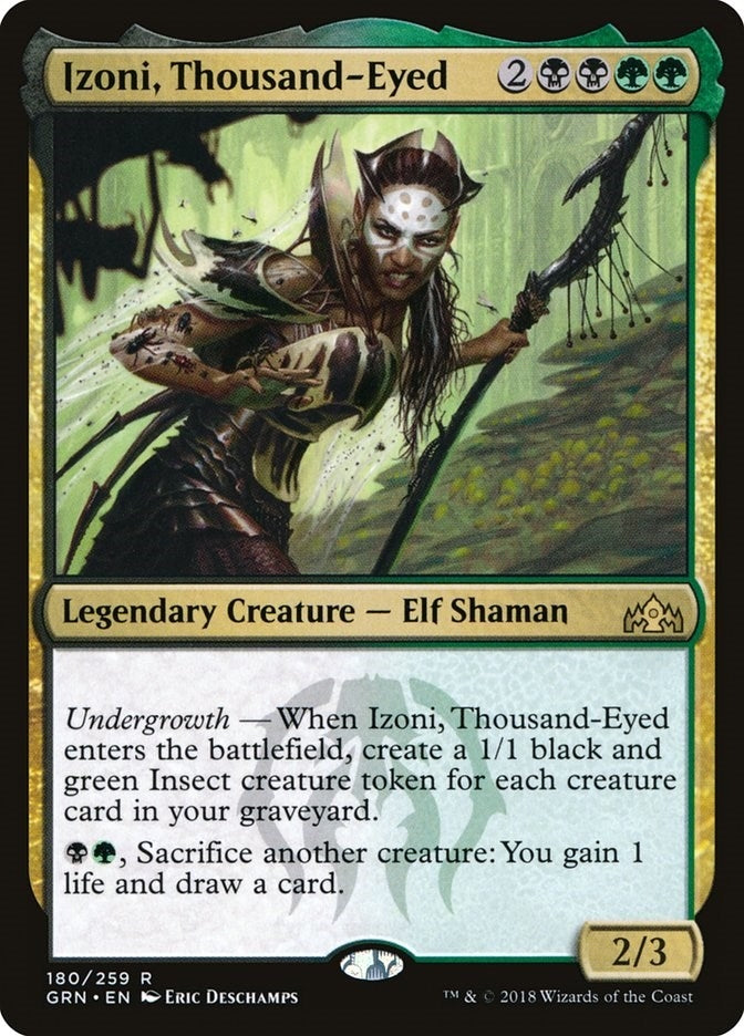 Image for Izoni, Thousand-Eyed (180) (GRN) - Magic: The Gathering
