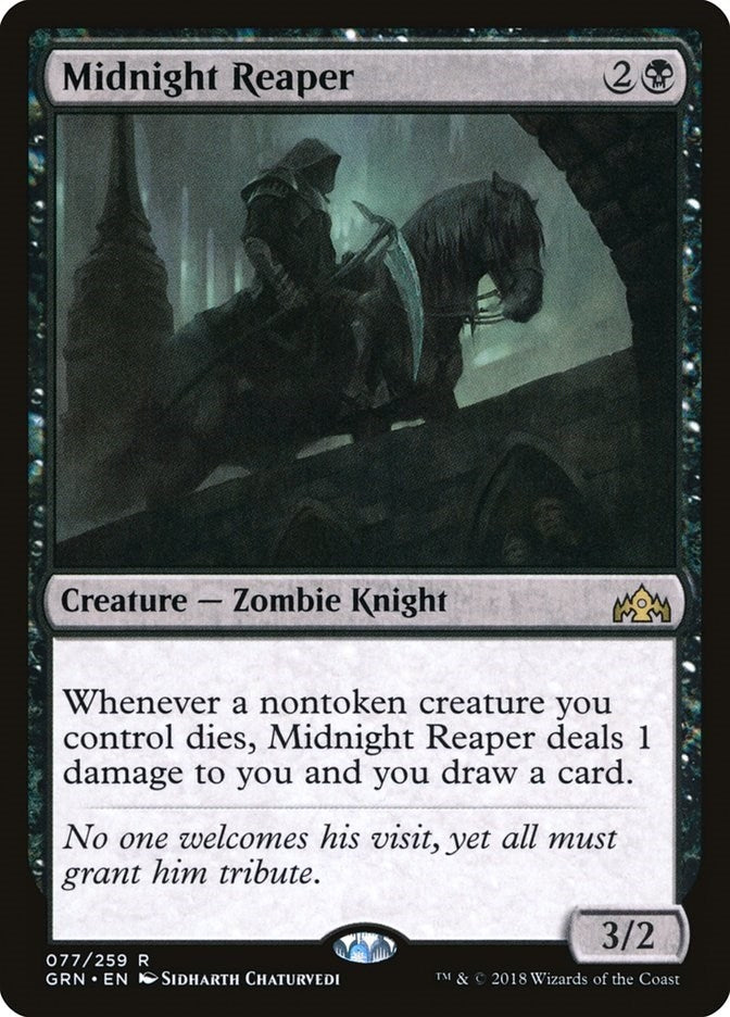 Image for Midnight Reaper (77) (GRN) - Magic: The Gathering