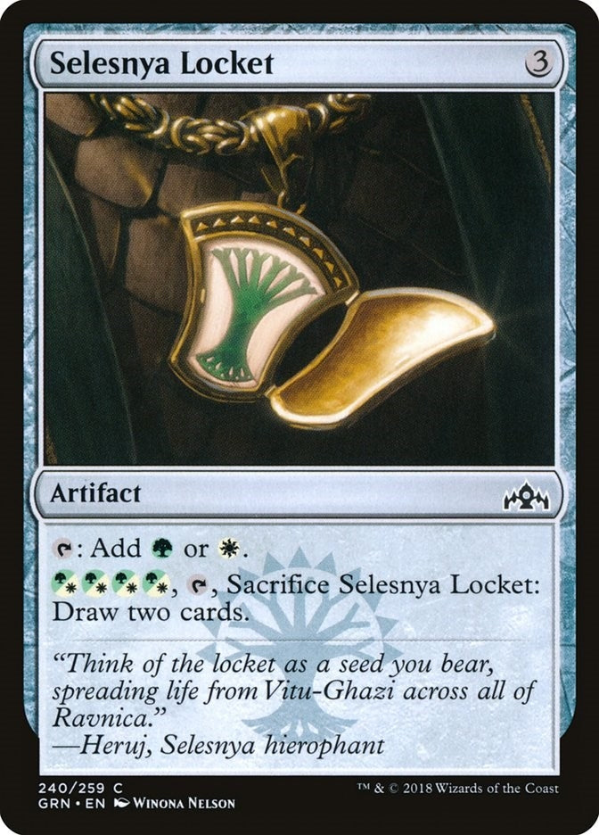 Image for Selesnya Locket (240) - Magic: The Gathering