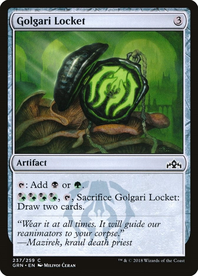 Image for Golgari Locket (237) - Magic: The Gathering
