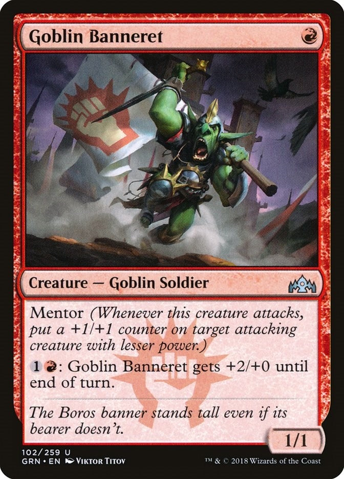 Image for Goblin Banneret (102) - Magic: The Gathering
