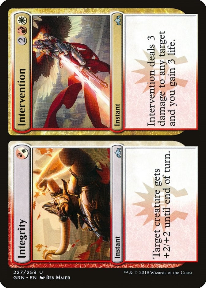 Image for Integrity // Intervention (227) - Magic: The Gathering