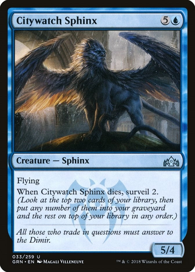 Image for Citywatch Sphinx (33) - Magic: The Gathering