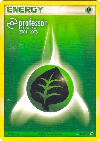 Image for Grass Energy (2004-2005) (104/109) (PPP) - Pokemon