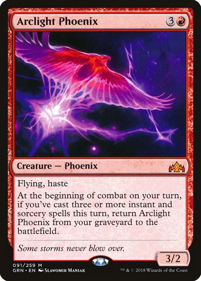 Image for Arclight Phoenix (91) (GRN) - Magic: The Gathering