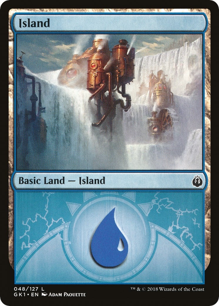 Image for Island (048) (48) (GR1) - Magic: The Gathering