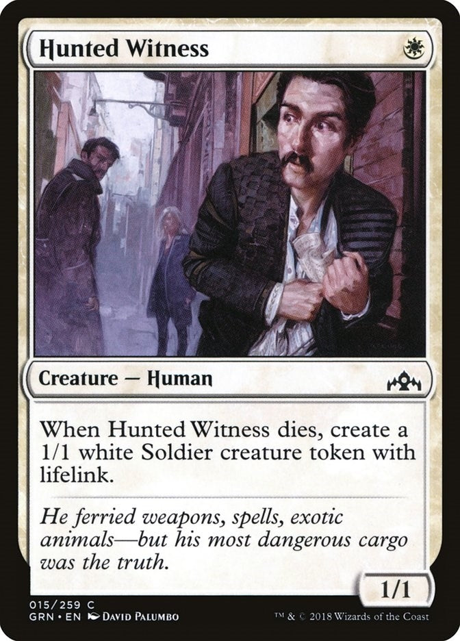 Image for Hunted Witness (15) - Magic: The Gathering