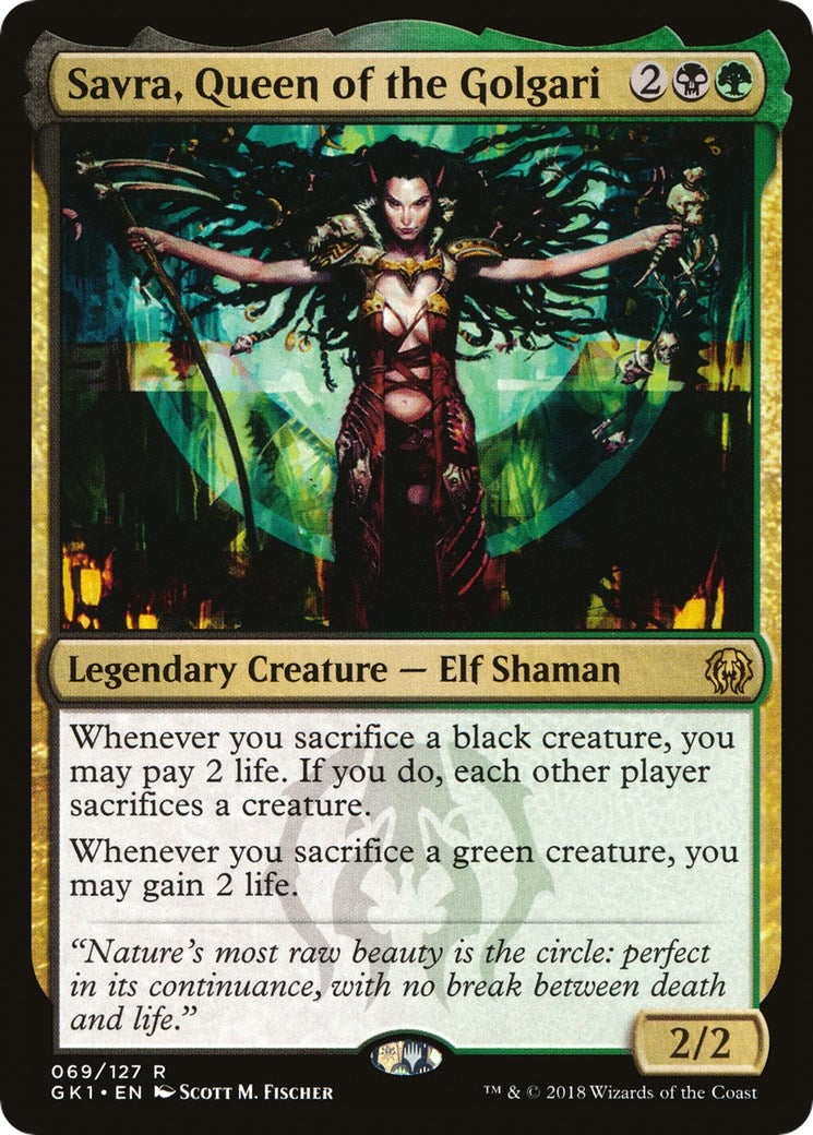 Image for Savra, Queen of the Golgari (69) - Magic: The Gathering