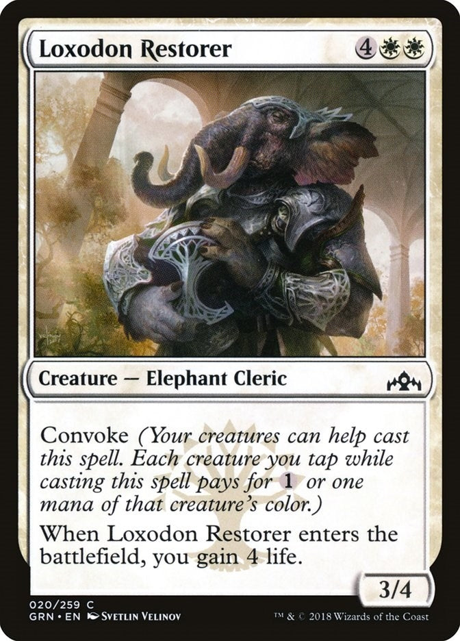 Image for Loxodon Restorer (20) - Magic: The Gathering