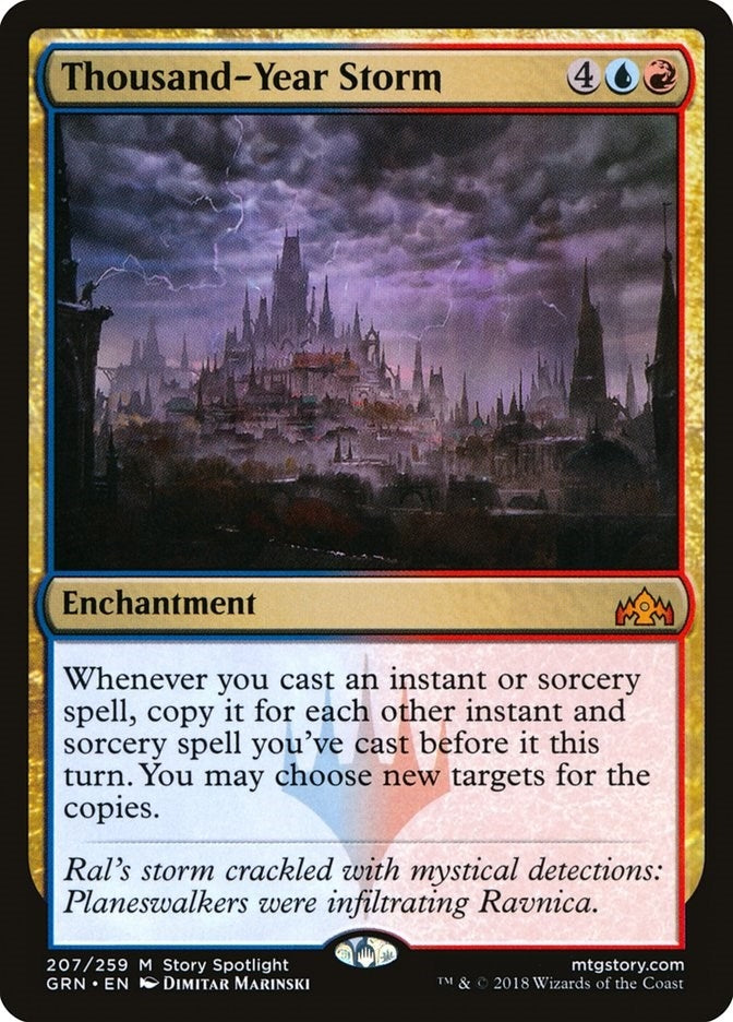 Image for Thousand-Year Storm (207) (GRN) - Magic: The Gathering