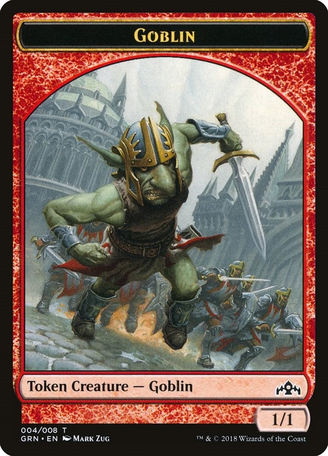 Image for Goblin Token (4) (GRN) - Magic: The Gathering