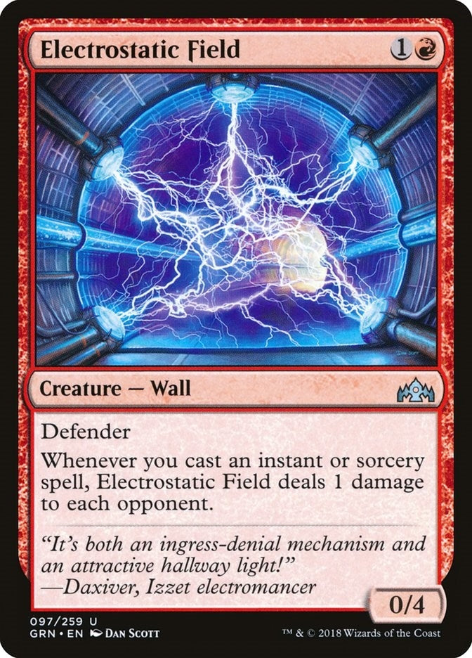 Image for Electrostatic Field (97) (GRN) - Magic: The Gathering