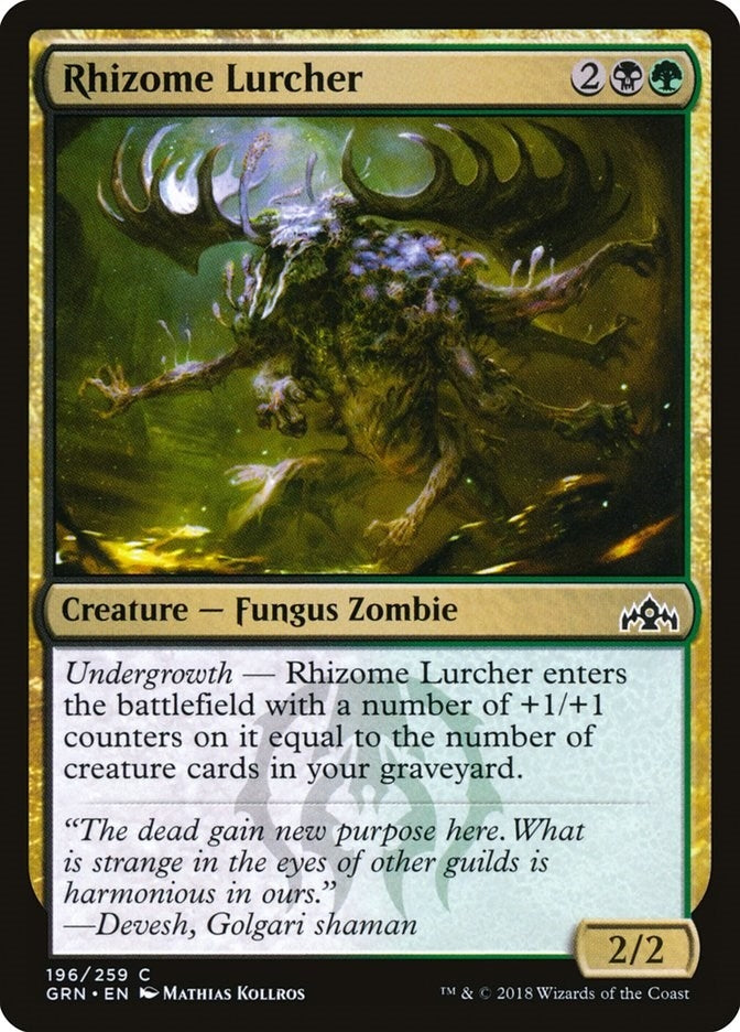 Image for Rhizome Lurcher (196) (GRN) - Magic: The Gathering