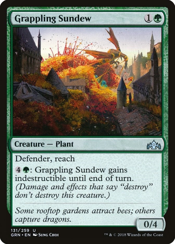 Image for Grappling Sundew (131) - Magic: The Gathering