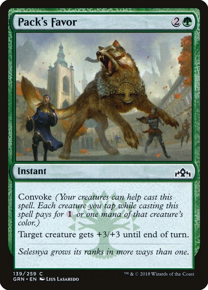 Image for Pack's Favor (139) - Magic: The Gathering