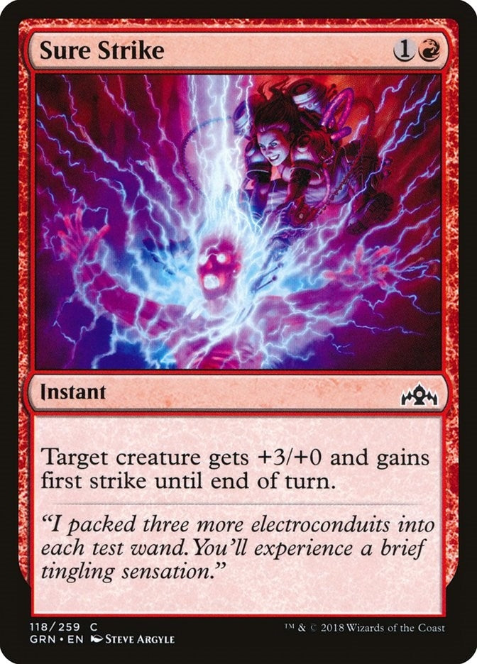 Image for Sure Strike (118) - Magic: The Gathering