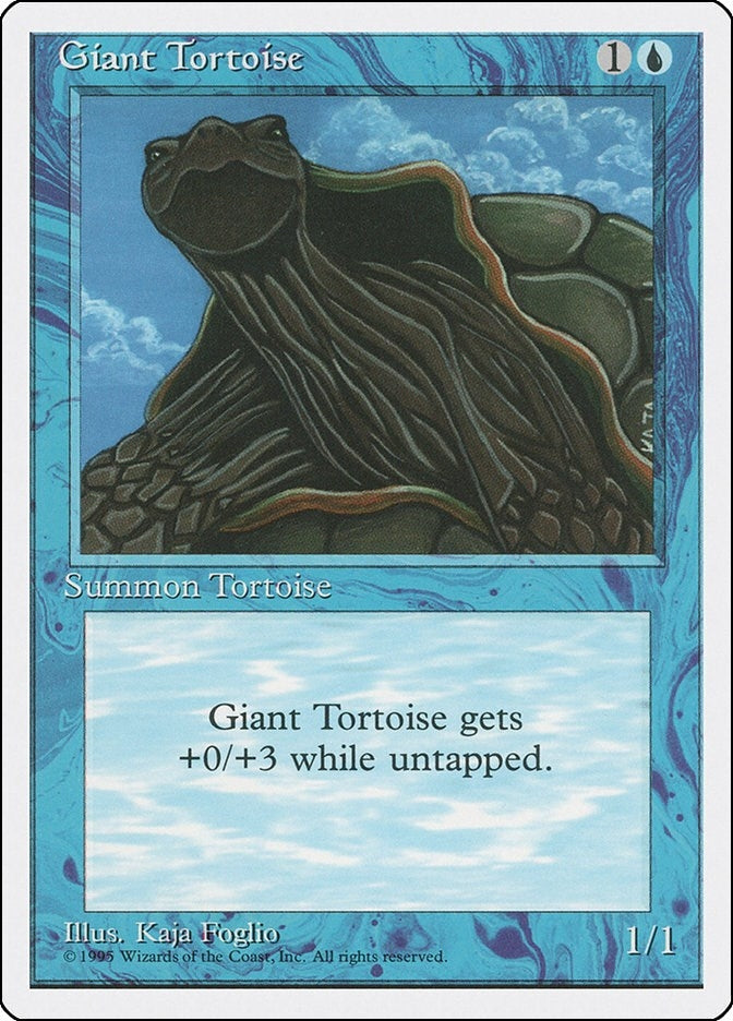 Image for Giant Tortoise - Magic: The Gathering