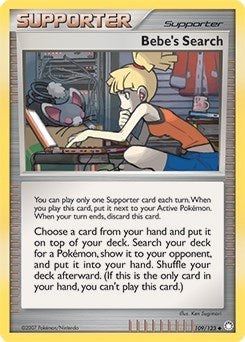 Image for Bebe's Search - 109/123 (Cosmos Holofoil) (109/123) (MCAP) - Pokemon