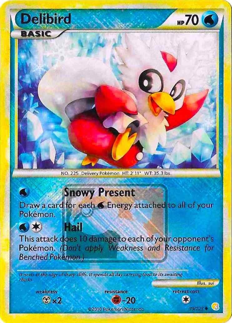 Image for Delibird - 39/123 (League Promo) (039/123) (PR) - Pokemon