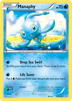 Image for Manaphy - 56/160 (Battle Arena Deck Exclusive) (056/160) (PR) - Pokemon