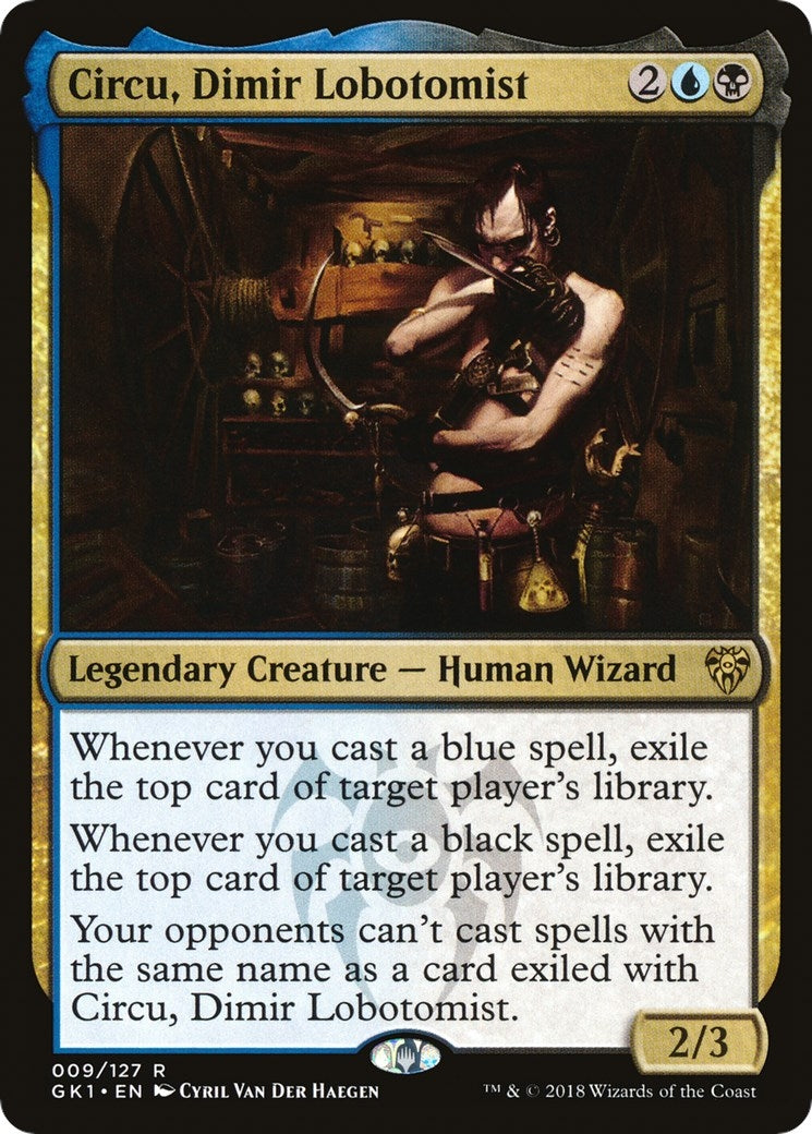 Image for Circu, Dimir Lobotomist (9) (GR1) - Magic: The Gathering