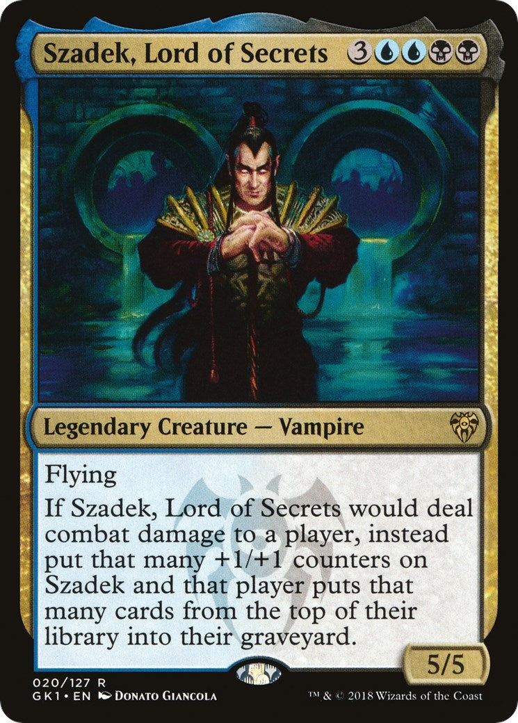 Image for Szadek, Lord of Secrets (20) (GR1) - Magic: The Gathering
