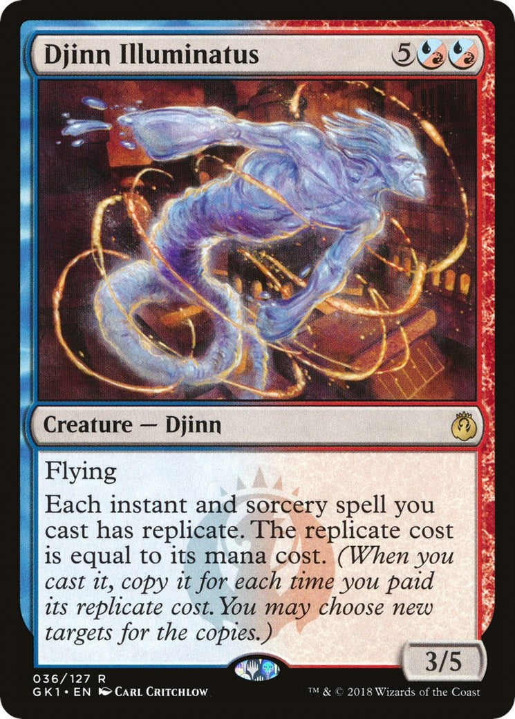 Image for Djinn Illuminatus (36) - Magic: The Gathering