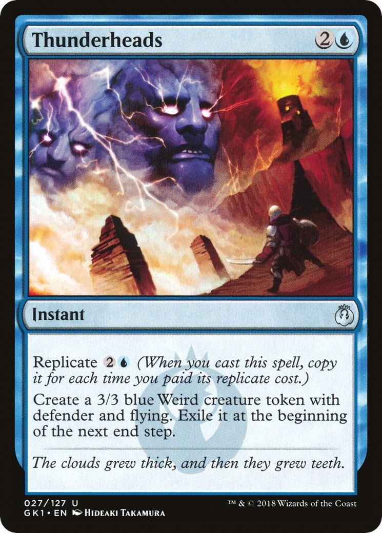Image for Thunderheads (27) (GR1) - Magic: The Gathering