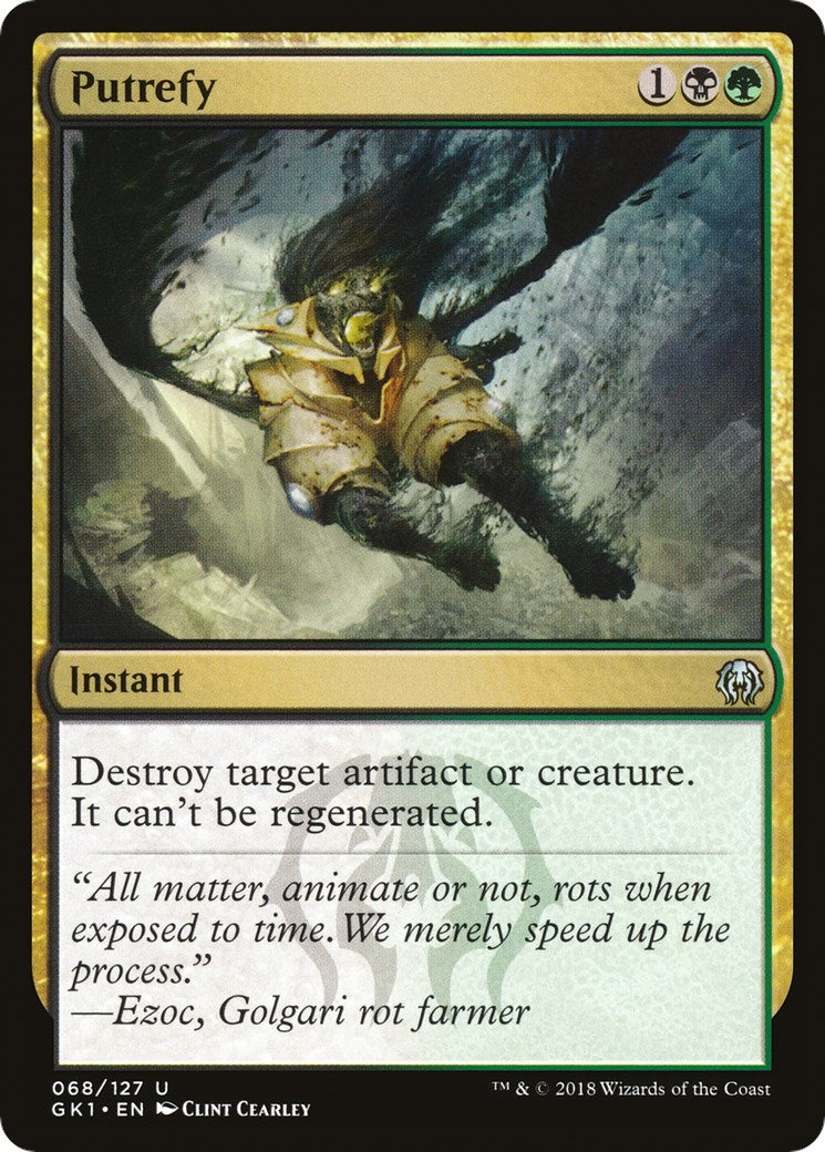 Image for Putrefy (68) - Magic: The Gathering