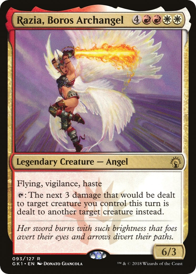 Image for Razia, Boros Archangel (93) (GR1) - Magic: The Gathering