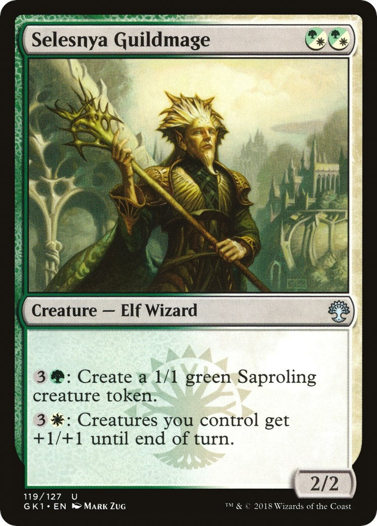 Image for Selesnya Guildmage (119) (GR1) - Magic: The Gathering