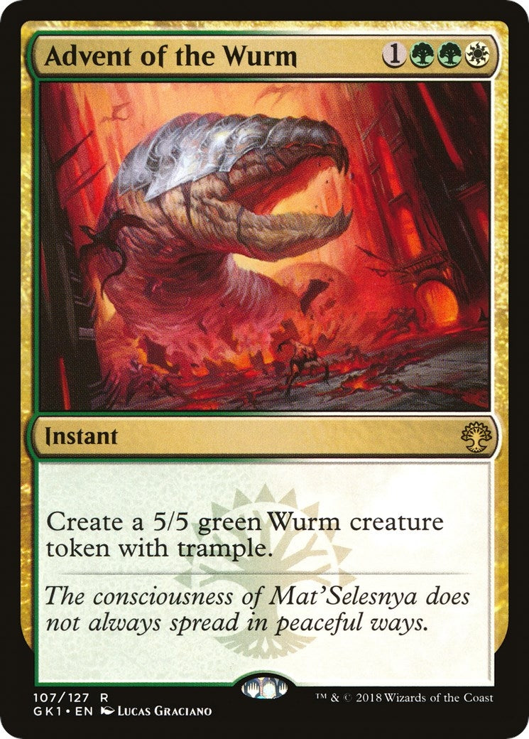 Image for Advent of the Wurm (107) (GR1) - Magic: The Gathering
