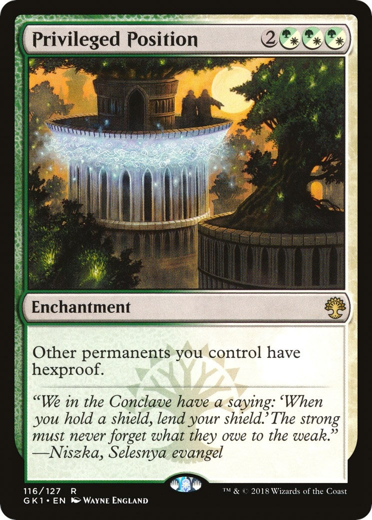 Image for Privileged Position (116) - Magic: The Gathering
