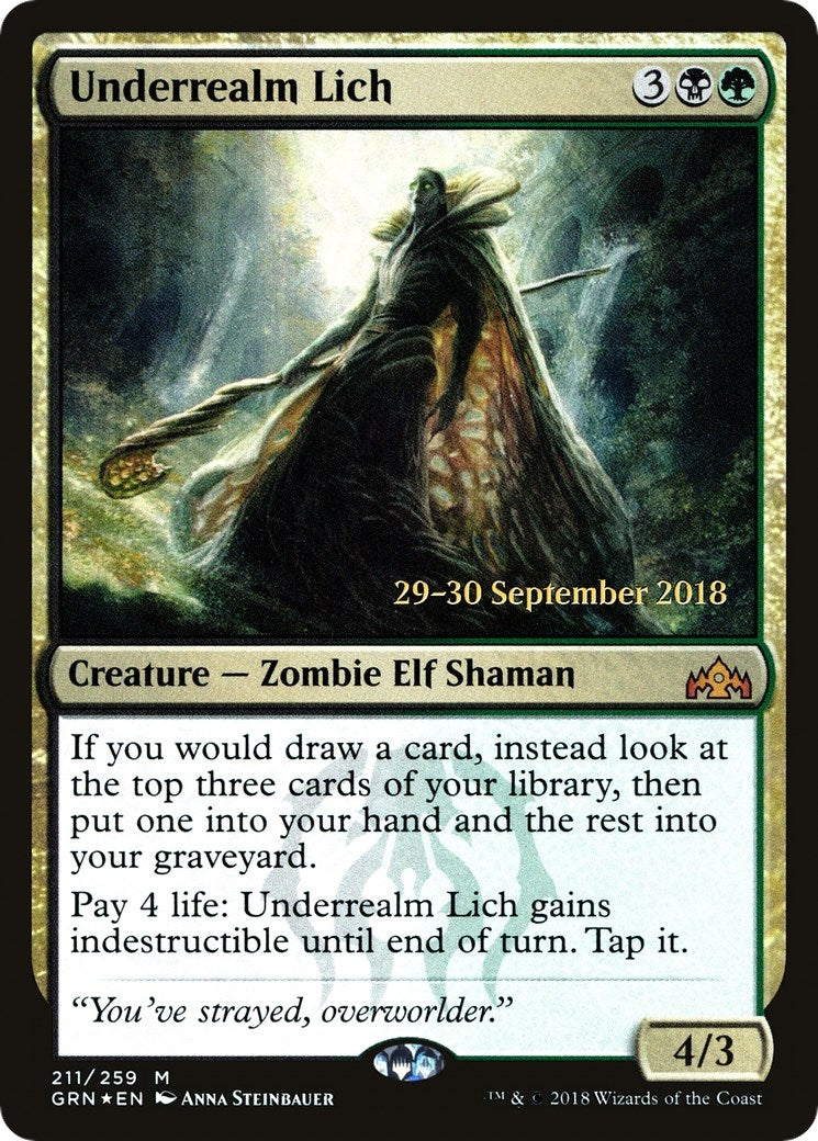 Image for Underrealm Lich (211) - Magic: The Gathering