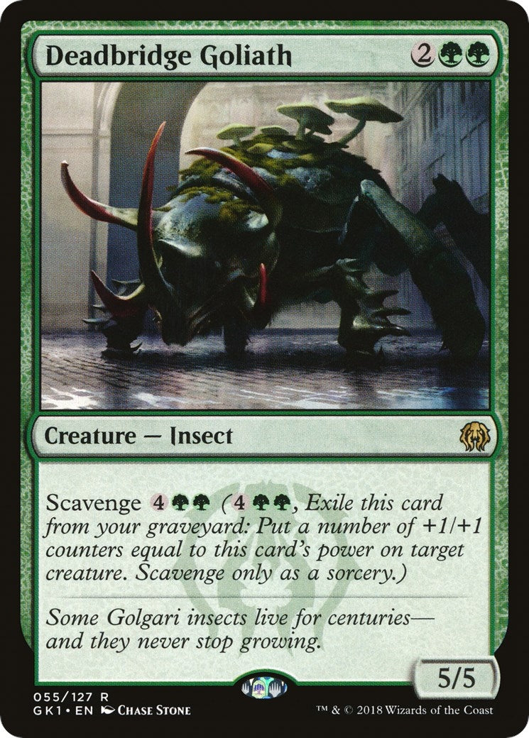 Image for Deadbridge Goliath (55) (GR1) - Magic: The Gathering