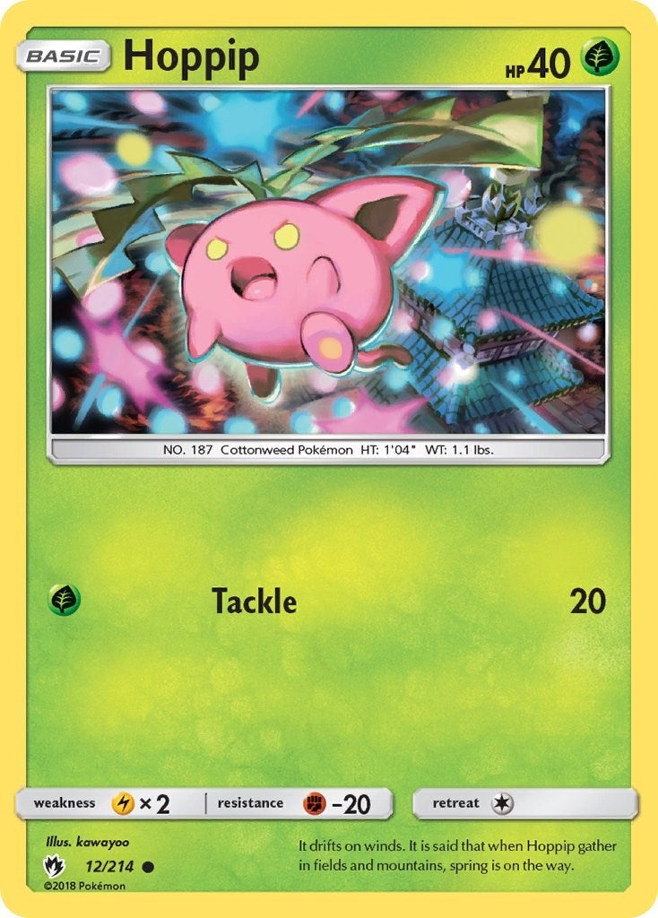 Image for Hoppip (12) (12/214) (SM8) - Pokemon