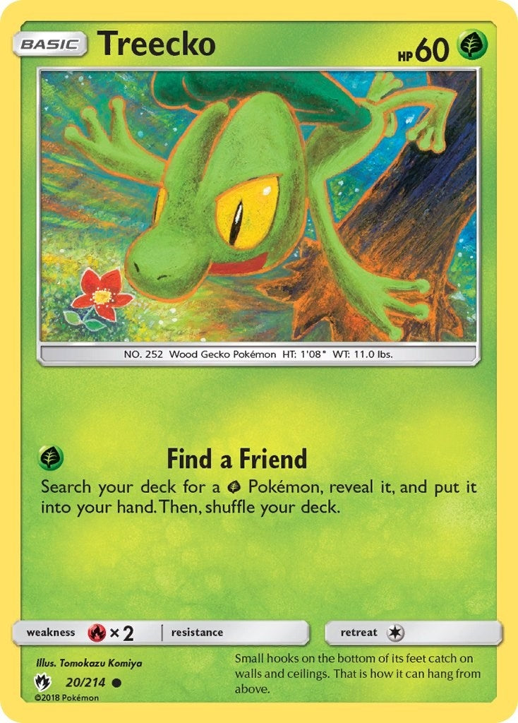 Image for Treecko (20/214) (SM8) - Pokemon