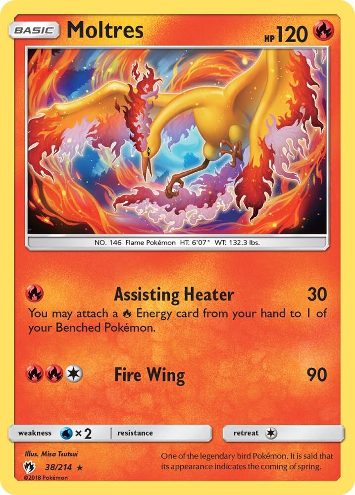 Image for Moltres (38/214) (SM8) - Pokemon