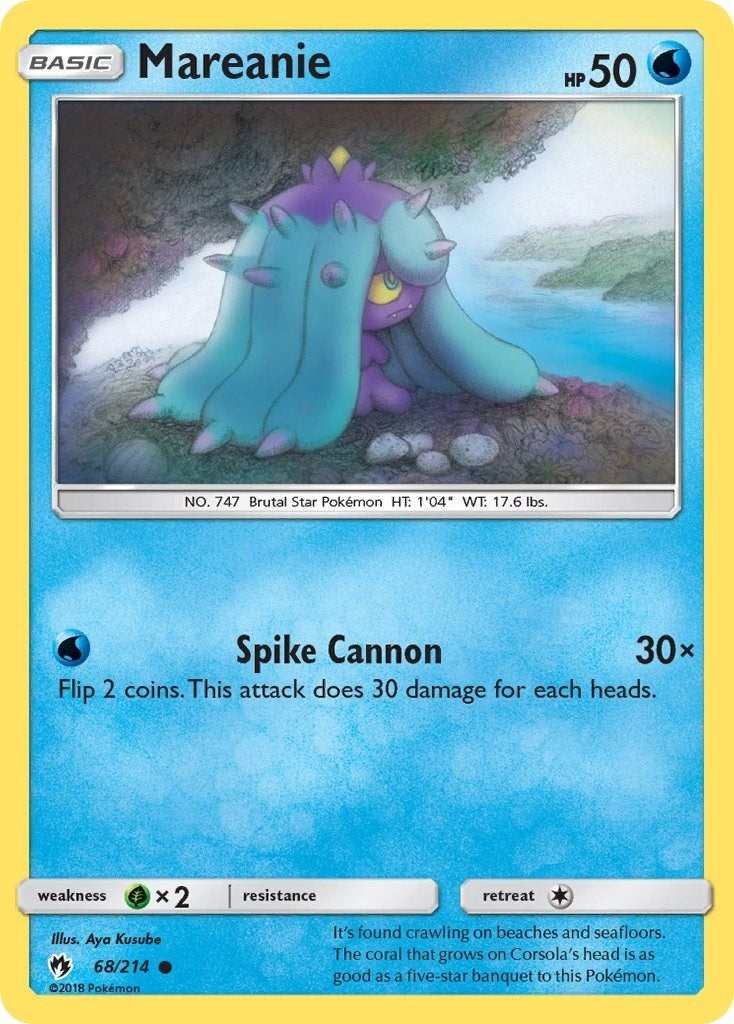 Image for Mareanie (68) (68/214) (SM8) - Pokemon