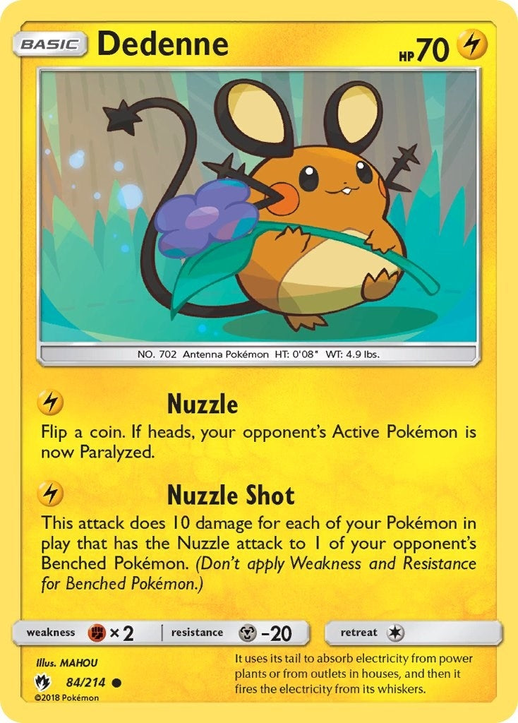 Image for Dedenne (84) (84/214) (SM8) - Pokemon