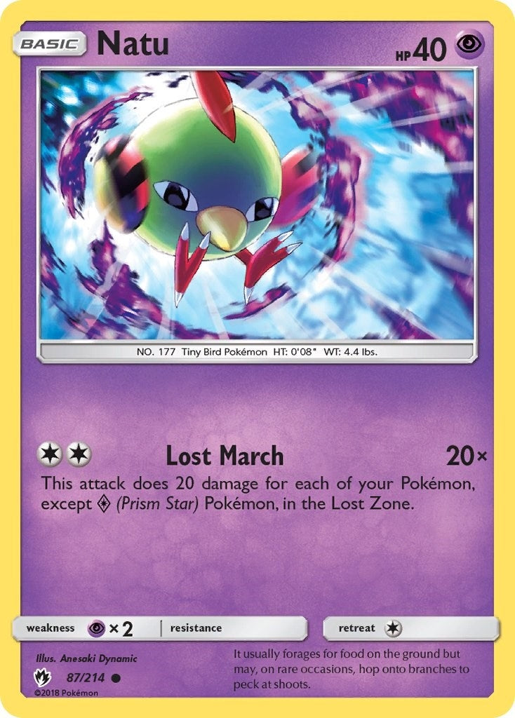 Image for Natu (87/214) (SM8) - Pokemon